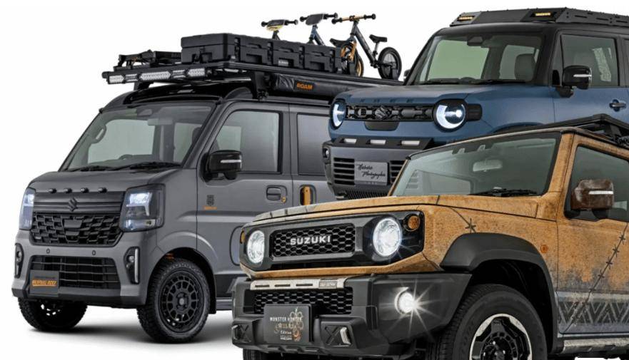 木携多款户外风硬核车型开启冒险盛宴瓦利棋牌2026东京改装车展来袭铃(图1)